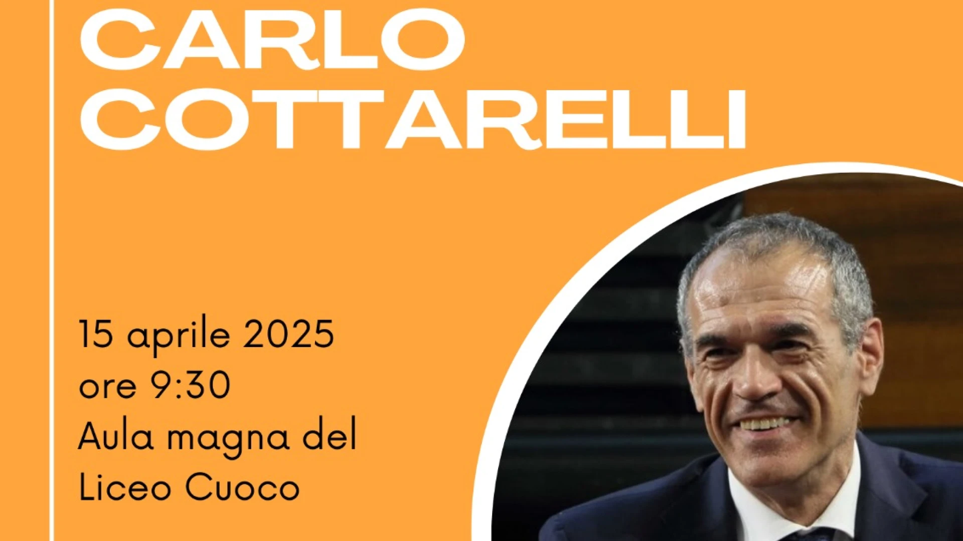 L'Istituto Cuoco-Manuppella di Isernia partecipa al programma PESES  diretto dal prof. Carlo Cottarelli